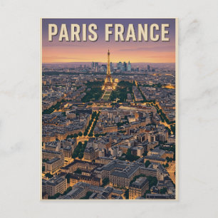 Paris Frankreich Reise  Postkarte