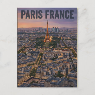 Paris Frankreich Reise  Postkarte