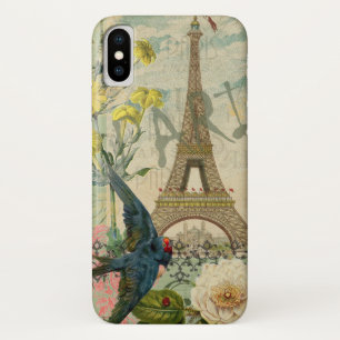 Paris Frankreich Reise Vintage Antike Kunstmalerei Case-Mate iPhone Hülle