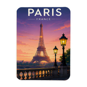 Paris Frankreich Reise Zeitlose Stadt Geschenk Magnet