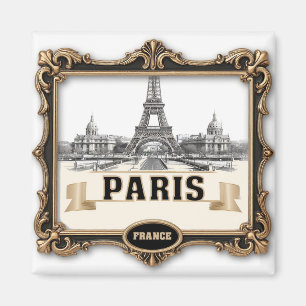 🧲 Paris Frankreich Reiseerinnerung für Reisende  Magnet
