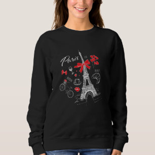 Paris Frankreich Reisen Frankreich Eiffel Tower Sweatshirt