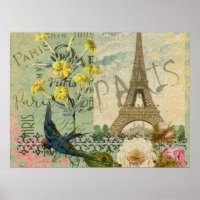 Paris Frankreich Reisen Vintag antike Malerei