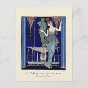 Paris Frankreich Retro Gazette du Bon Ton Postkarte