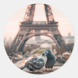 Paris, Frankreich Runder Aufkleber