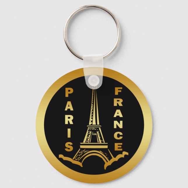 PARIS, FRANKREICH SCHLÜSSELANHÄNGER (Vorderseite)