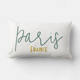 Paris, Frankreich Souvenir Lendenkissen