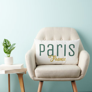 Paris, Frankreich Souvenir Lendenkissen