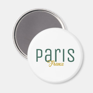 Paris, Frankreich Souvenir Magnet