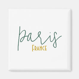 Paris, Frankreich Souvenir Magnet