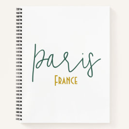 Paris, Frankreich Souvenir Notizbuch