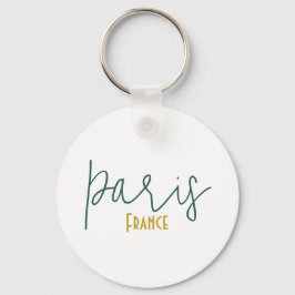 Paris, Frankreich Souvenir-Schlüsselanhänger Schlüsselanhänger