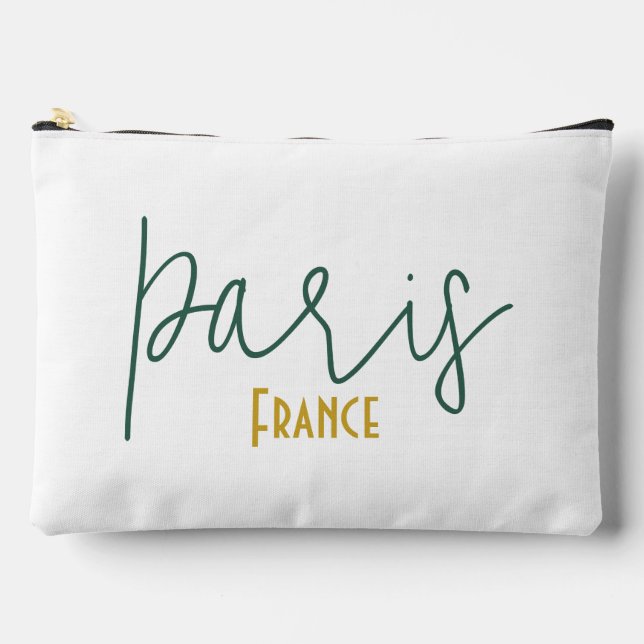 Paris, Frankreich Souvenir Zubehörtasche (Vorderseite)