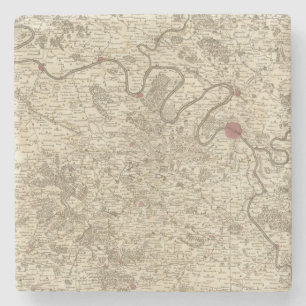 Paris Frankreich Steinuntersetzer