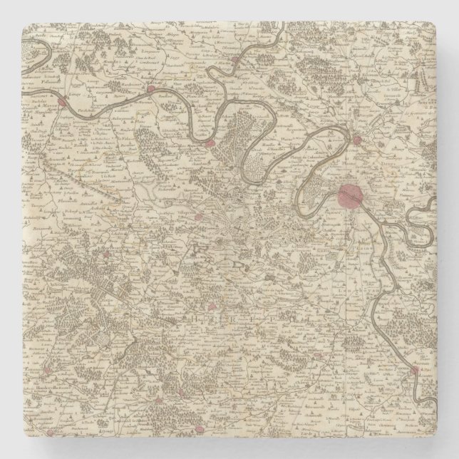 Paris Frankreich Steinuntersetzer (Vorderseite)