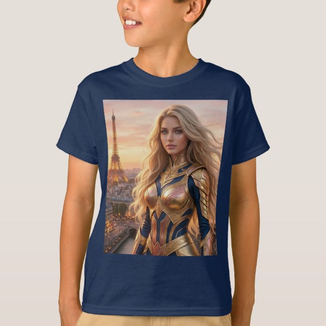PARIS - FRANKREICH T-Shirt (Vorderseite)