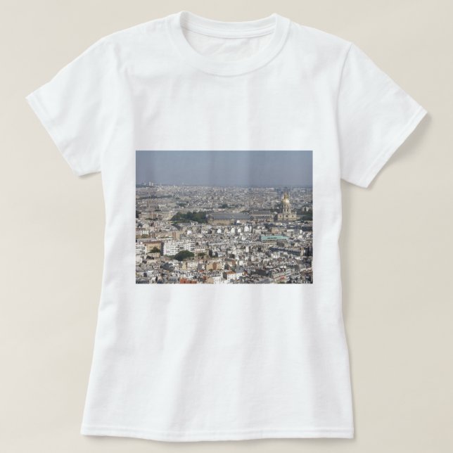 Paris (Frankreich) T-Shirt (Design vorne)