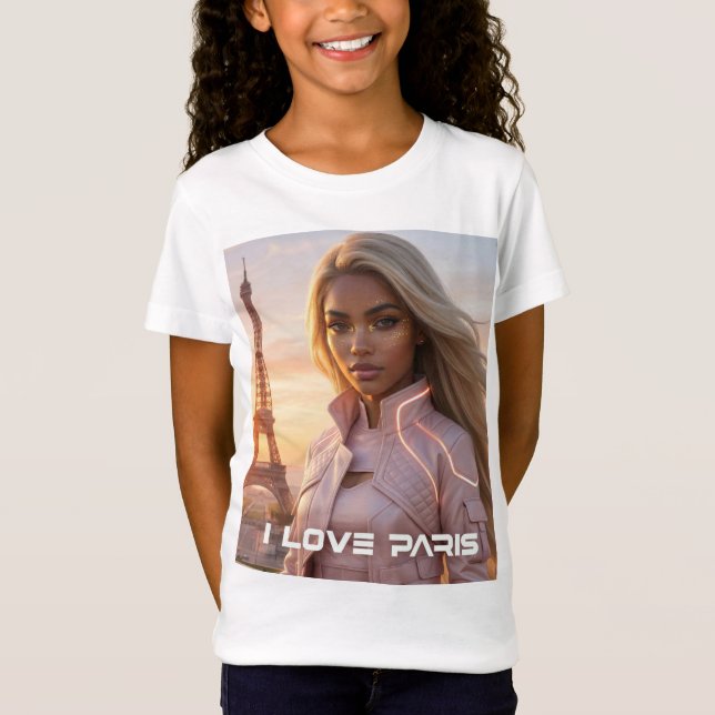 PARIS - FRANKREICH T-Shirt (Vorderseite)