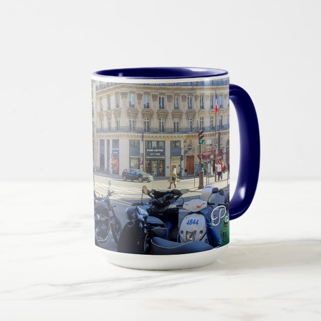 Paris, Frankreich Tasse (VorderseiteRechts)