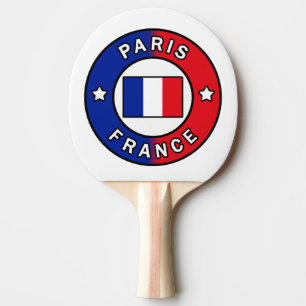 Paris Frankreich Tischtennis Schläger