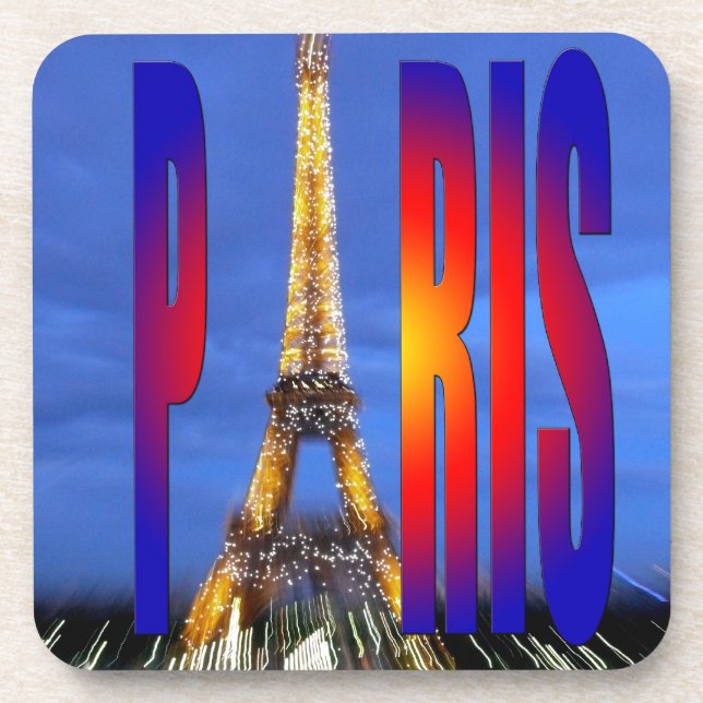 Paris Frankreich Untersetzer (Vorderseite)