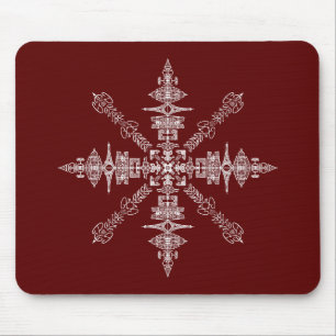 Paris, Frankreich verborgen Worte und Bilder Mousepad