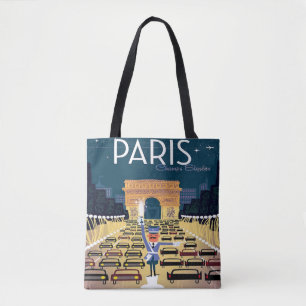 Paris Frankreich Vintage-Reisetasche