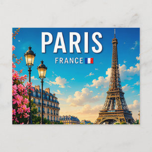 Paris Frankreich Zeitlose Stadt des Lichts Postkarte