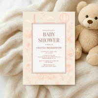 Paris Französische Toile Baby Shower