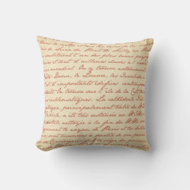 Paris French Throw Pillow Kissen