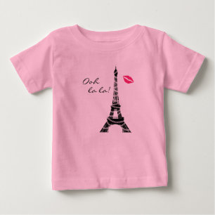 Paris Funkelnder Tutu-Body Baby T-shirt