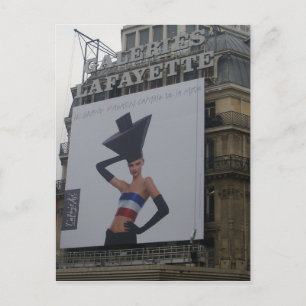 Paris - Galeries Lafayette - Postkarte