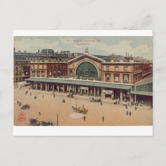 Paris Gare de L'Est Postkarte