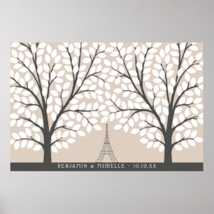 Paris Gästebuch - 250 Unterschriften