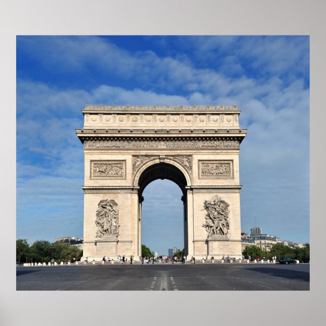 Paris Gate Arc de Triomphe Poster (Vorne)