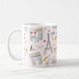 Paris Geburtstagsgeschenk Kaffeetasse