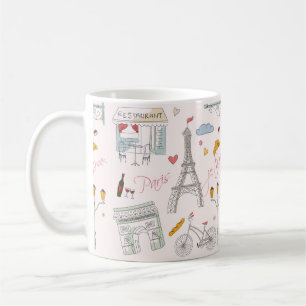 Paris Geburtstagsgeschenk Kaffeetasse