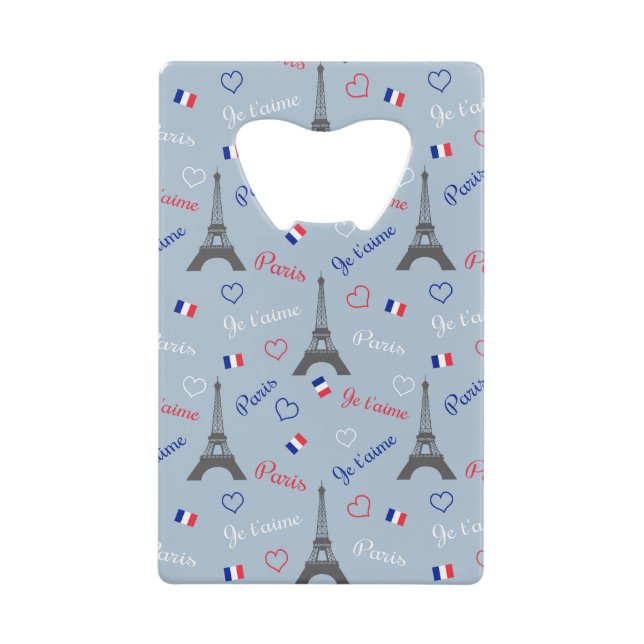 Paris Geldbeutel Flaschenöffner (Vorderseite)
