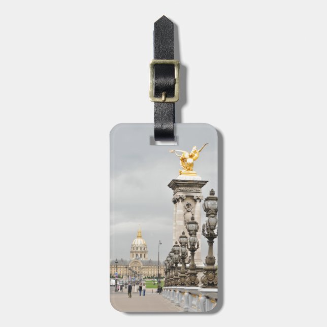 Paris Gepäckanhänger (Vorderseite vertikal)