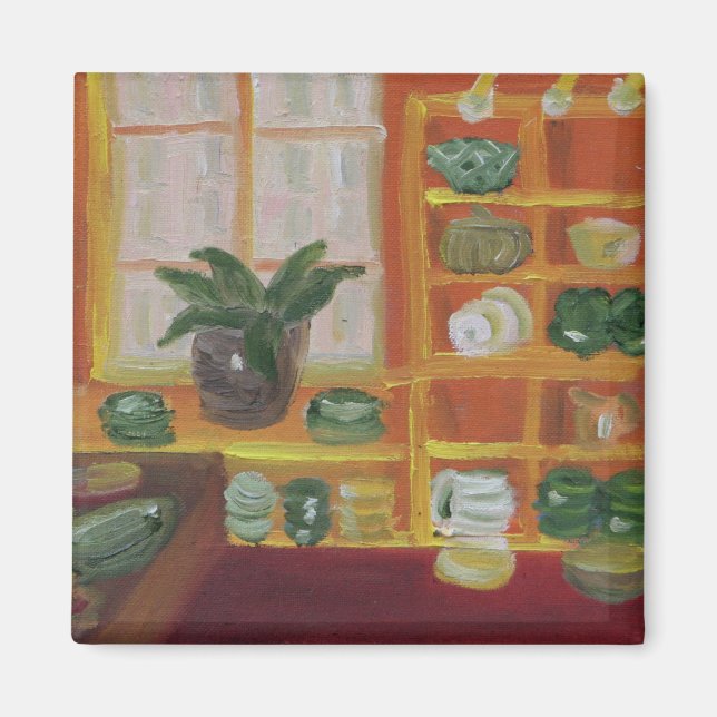 Paris Geschirr Magnet (Vorne)