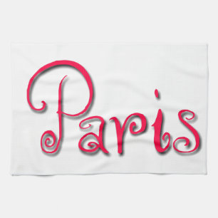 Paris Geschirrtuch