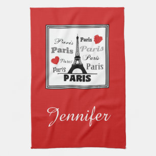 Paris Geschirrtuch