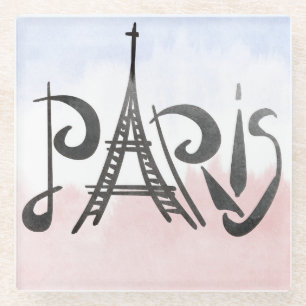 Paris Glass Untersetzer