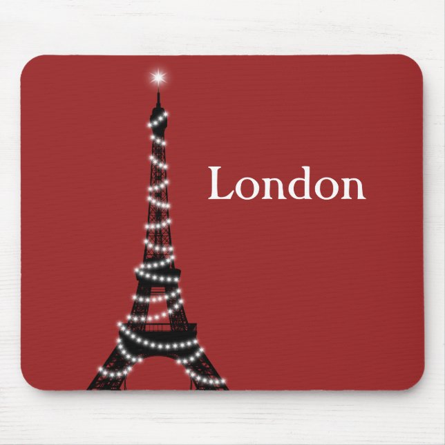 Paris Glitzern Überall Mouse Pad Mousepad (Vorne)