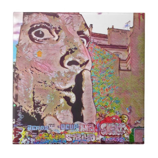 Paris-Graffiti Pomipidou Museum Fliese