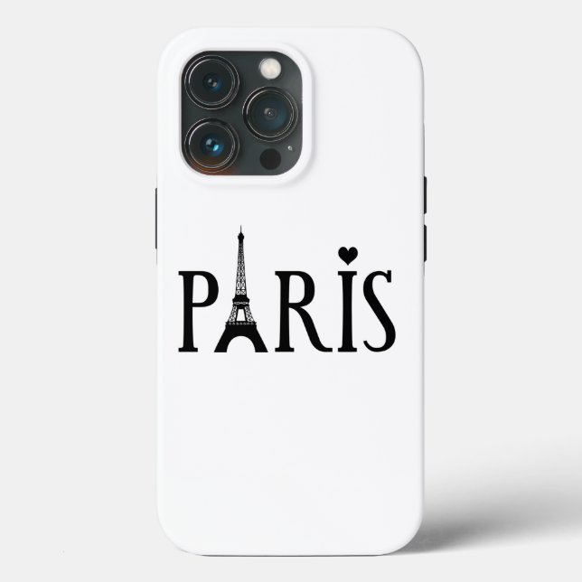 Paris - Grafik Case-Mate iPhone Hülle (Rückseite)