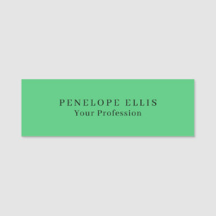 Paris Green Einzigartig Original Classic Beruflich Namensschild