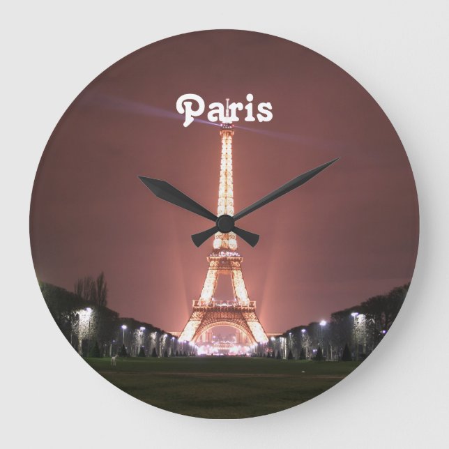 Paris Große Wanduhr (Vorderseite)