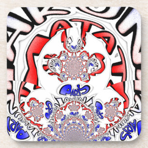 Paris Hakuna Matata Paris Blue Red White.png Untersetzer