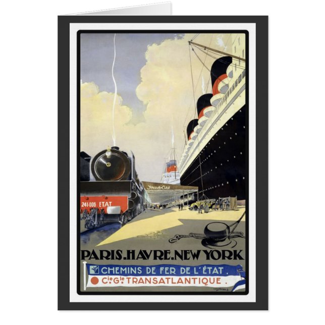 Paris Havre New York (Vorne)